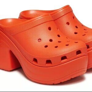 Crocs Siren Clog - Lava - Men's 6 / Women's 8